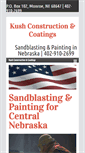 Mobile Screenshot of kushconstructionandcoatings.com